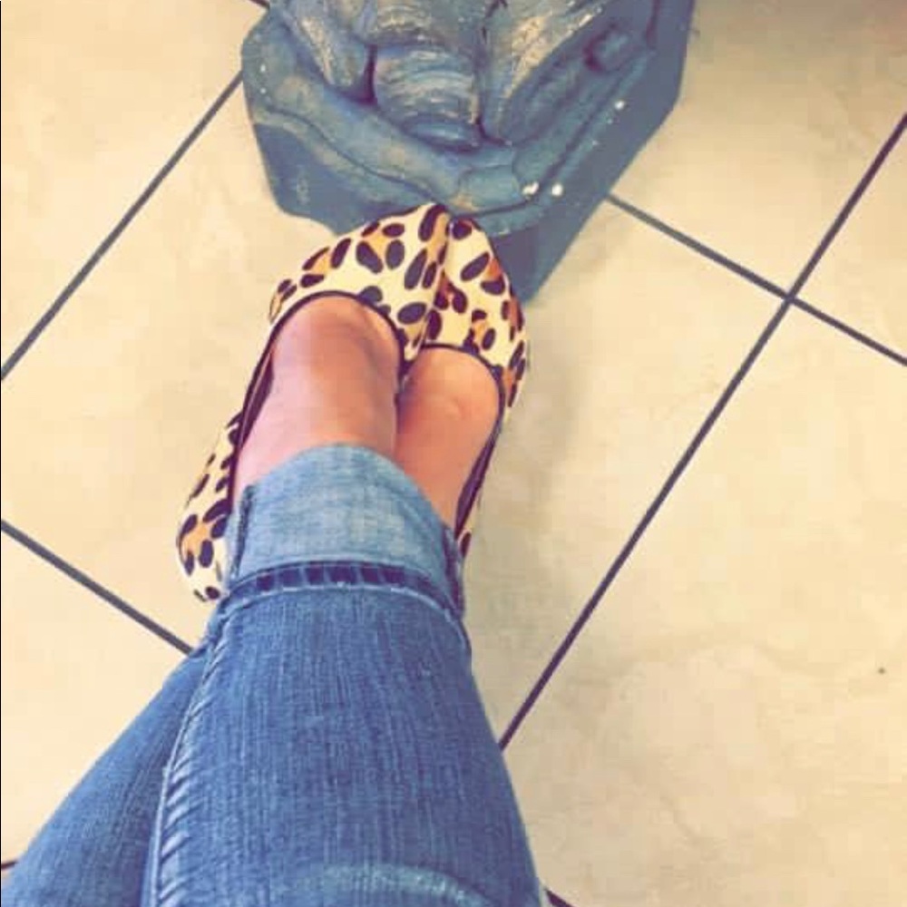 christian louboutin animal print heels. Only worn 3 times